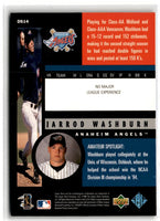 1998 Upper Deck Destination Stardom Jarrod Washburn #DS14