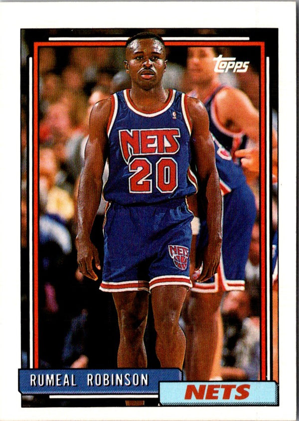 1992 Topps Rumeal Robinson #257