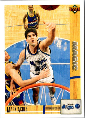 1991 Upper Deck Mark Acres #201