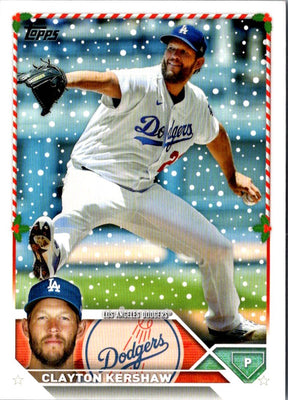 2023 Topps Holiday Clayton Kershaw #H98
