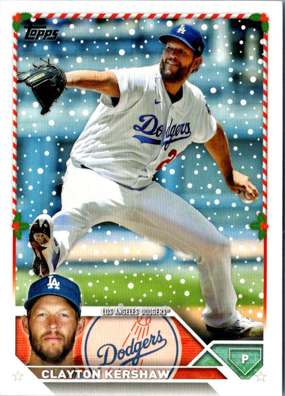 2023 Topps Holiday Clayton Kershaw #H98