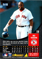 1996 Pinnacle Starburst Mo Vaughn #28