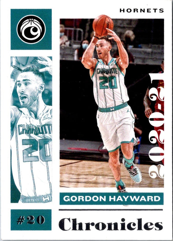 2020 Panini Chronicles Gordon Hayward #20