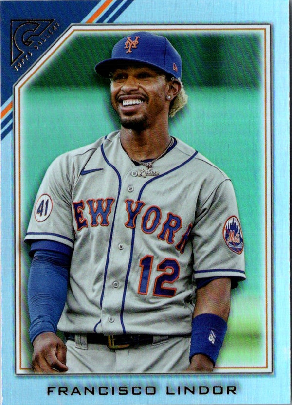 2022 Topps Gallery Francisco Lindor #177