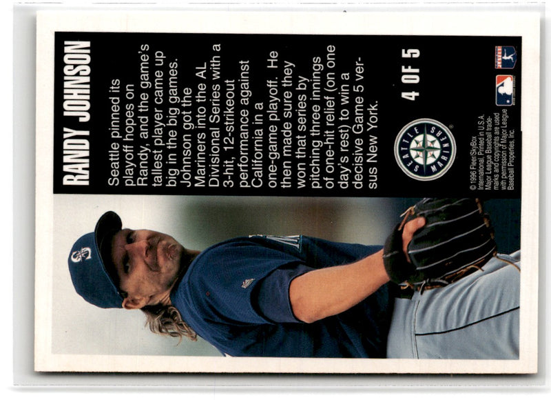 1996 Fleer Post-Season Glory Randy Johnson