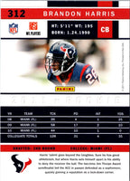 2011 Score Brandon Harris #312 Rookie