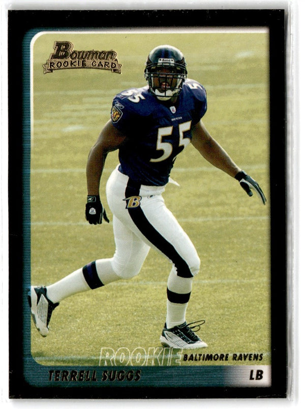 2003 Bowman Terrell Suggs #140 Rookie