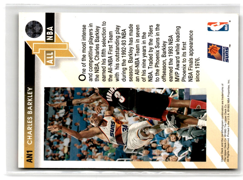 1993 Upper Deck All-NBA Charles Barkley