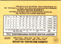 1985 Donruss Jim Slaton #545