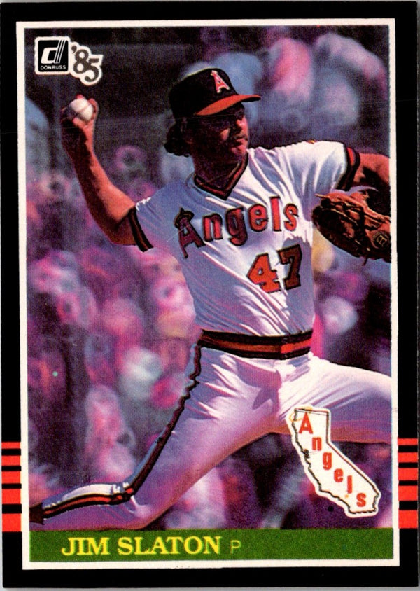 1985 Donruss Jim Slaton #545