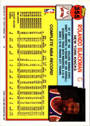 1992 Topps Rolando Blackman