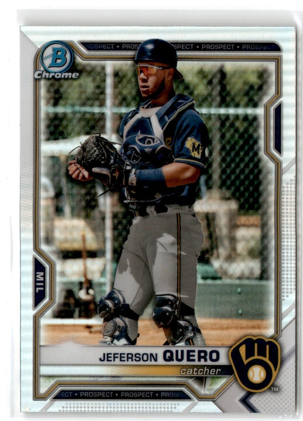 2021 Bowman Draft Chrome Jeferson Quero #BDC-183