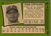 2020 Topps Heritage Cesar Hernandez #136