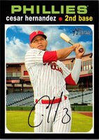 2020 Topps Heritage Cesar Hernandez #136