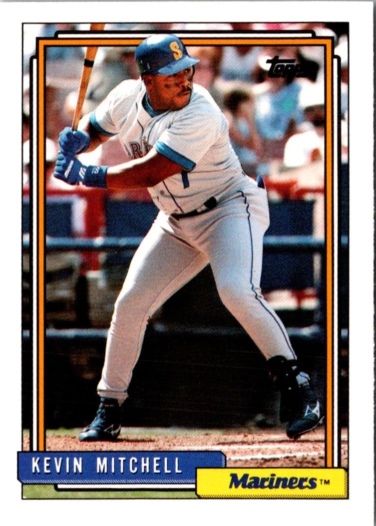 1992 Topps Traded Kevin Mitchell