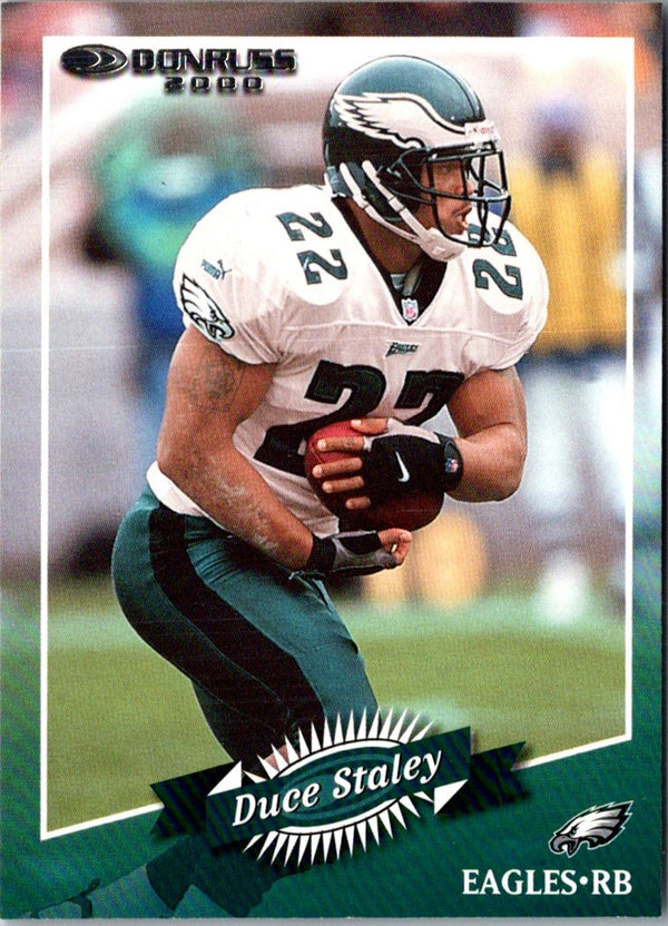 2000 Donruss Duce Staley #106