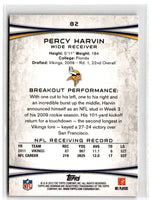 2012 Bowman Percy Harvin #82