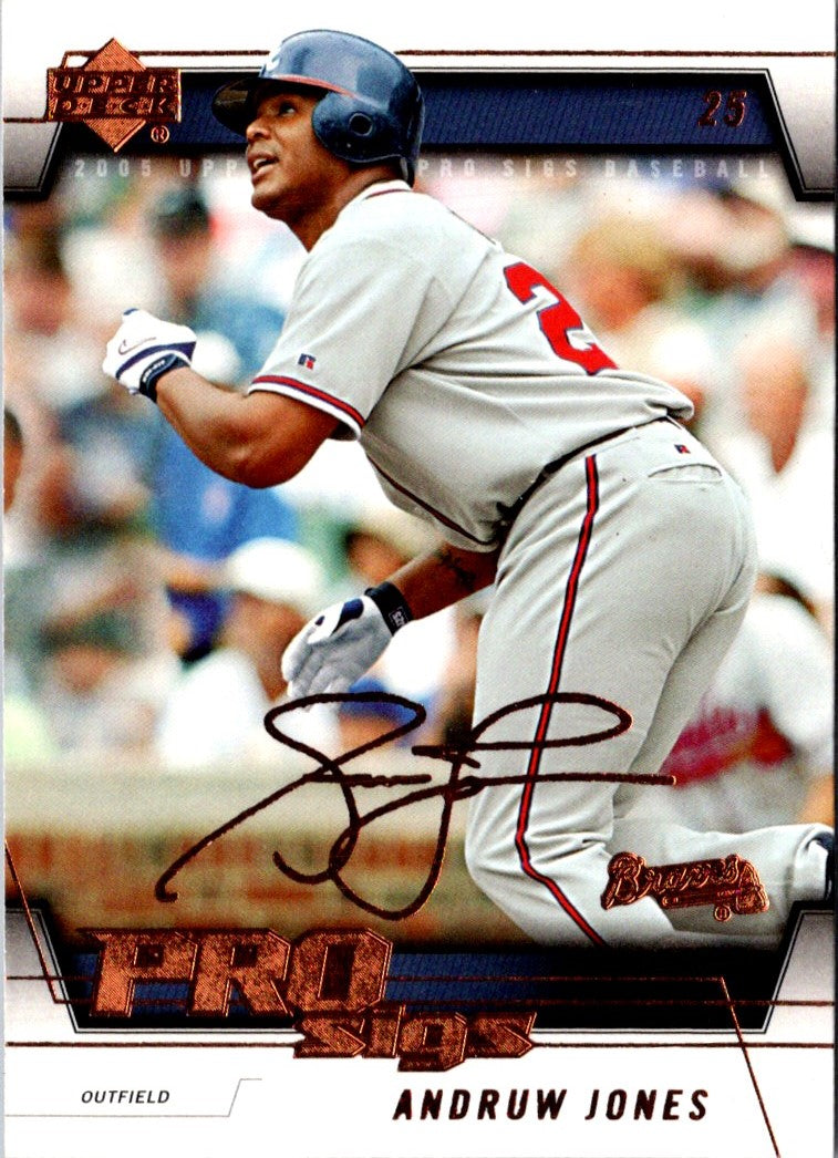 2007 Upper Deck Andruw Jones