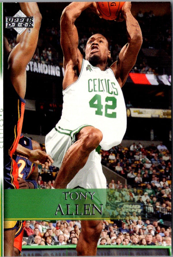 2007 Upper Deck Tony Allen #85