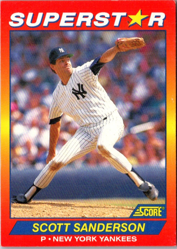 1992 Score 100 Superstars Scott Sanderson #59