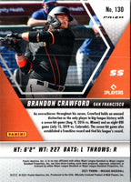 2021 Panini Mosaic Brandon Crawford #130