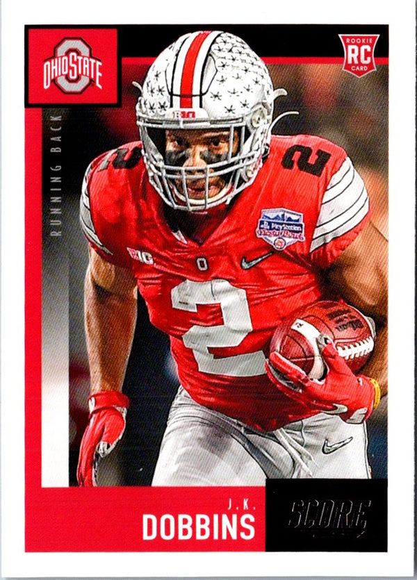 2020 Score Red J.K. Dobbins #381