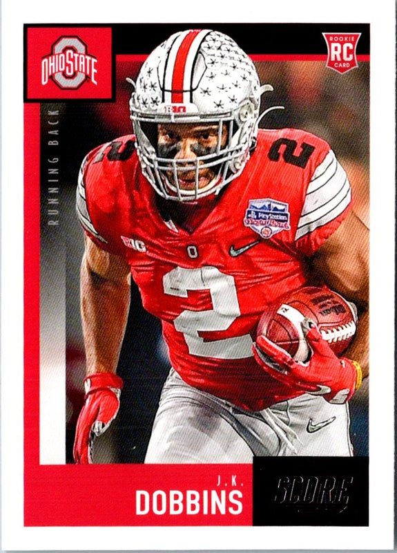 2020 Score Red J.K. Dobbins #381