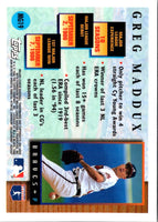 1996 Topps Chrome Masters of the Game Greg Maddux #MG19
