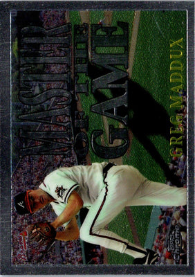 1996 Topps Chrome Masters of the Game Greg Maddux #MG19