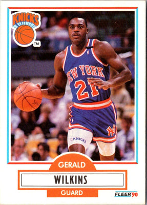 1990 Fleer Gerald Wilkins #131