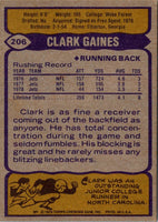 1979 Topps Clark Gaines #206