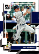 2022 Donruss Holo Blue Willy Adames