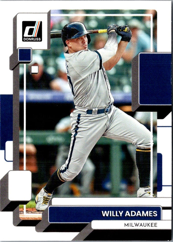 2022 Donruss Holo Blue Willy Adames #139