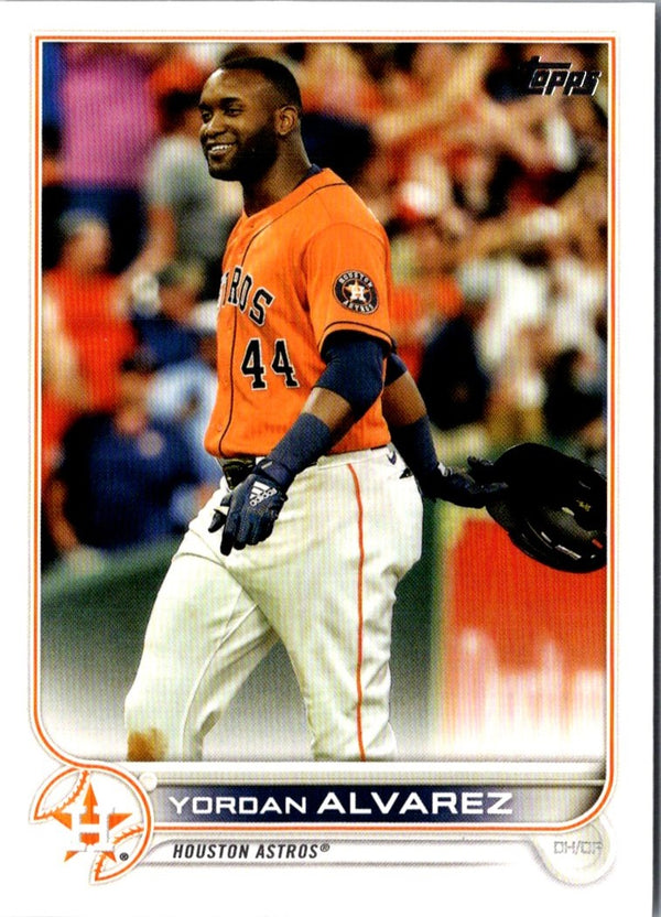 2022 Topps Yordan Alvarez #400