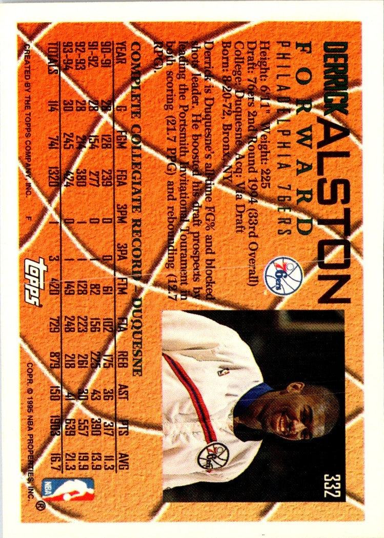 1994 Topps Derrick Alston