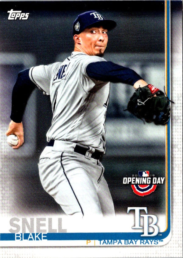 2019 Topps Opening Day Blake Snell #196