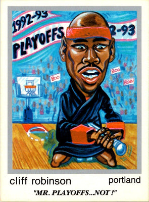 1993 First Amendment Publishing Skinnies Clifford Robinson #25