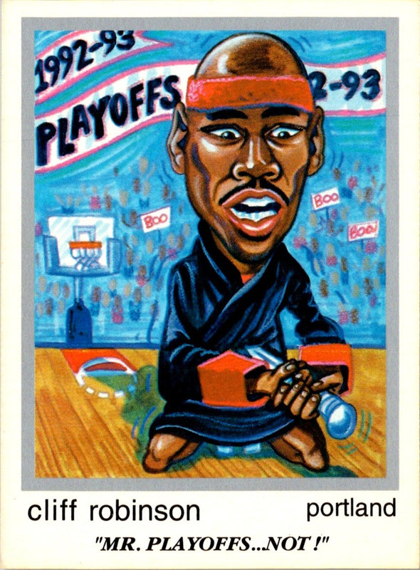 1993 First Amendment Publishing Skinnies Clifford Robinson #25