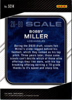 2023 Panini Prizm 20-80 Scale Bobby Miller #SC14
