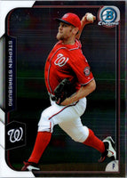 2015 Bowman Chrome Stephen Strasburg #38