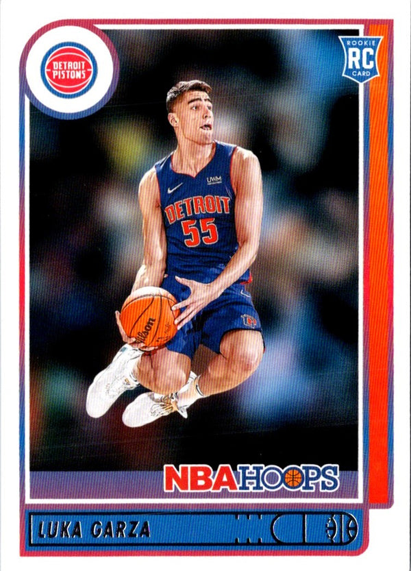 2021 Hoops Red Backs Luka Garza #250