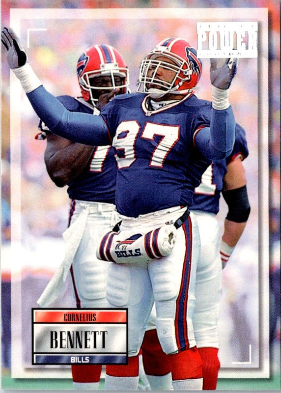 1993 Pro Set Power Cornelius Bennett #97