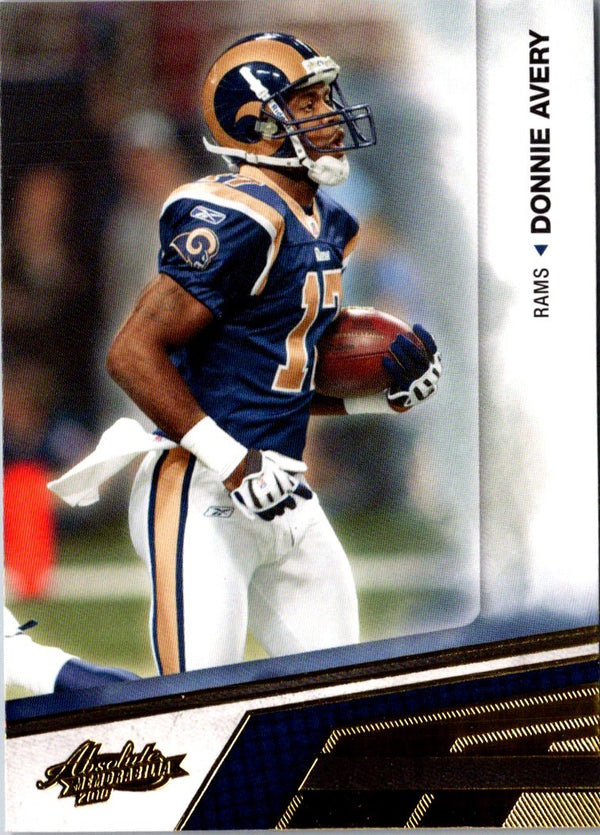 2010 Panini Absolute Memorabilia Donnie Avery #89