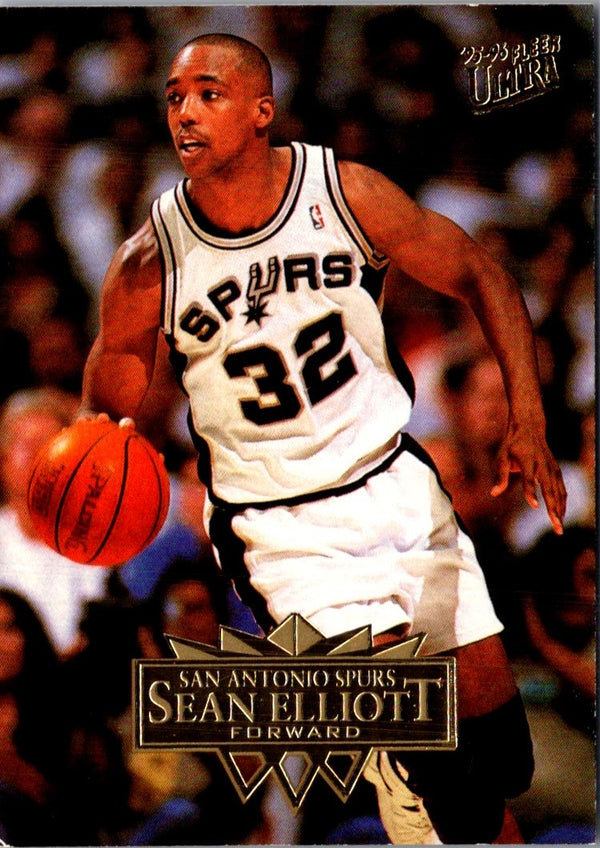 1995 Ultra Sean Elliott #162