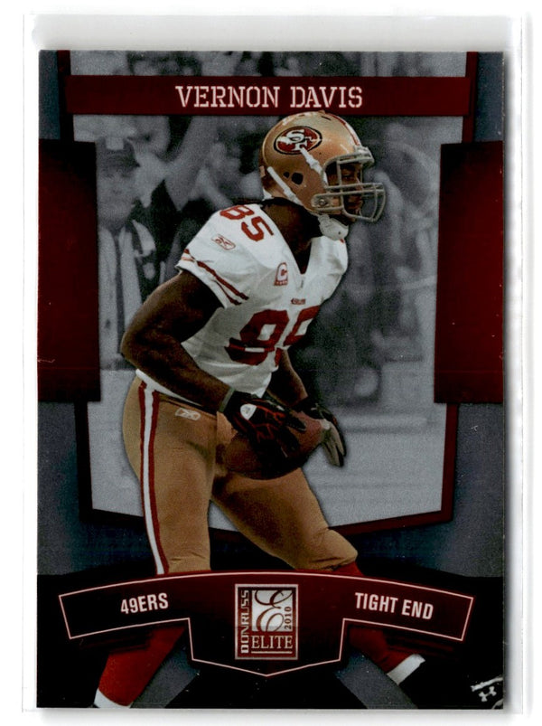 2010 Donruss Elite Vernon Davis #85