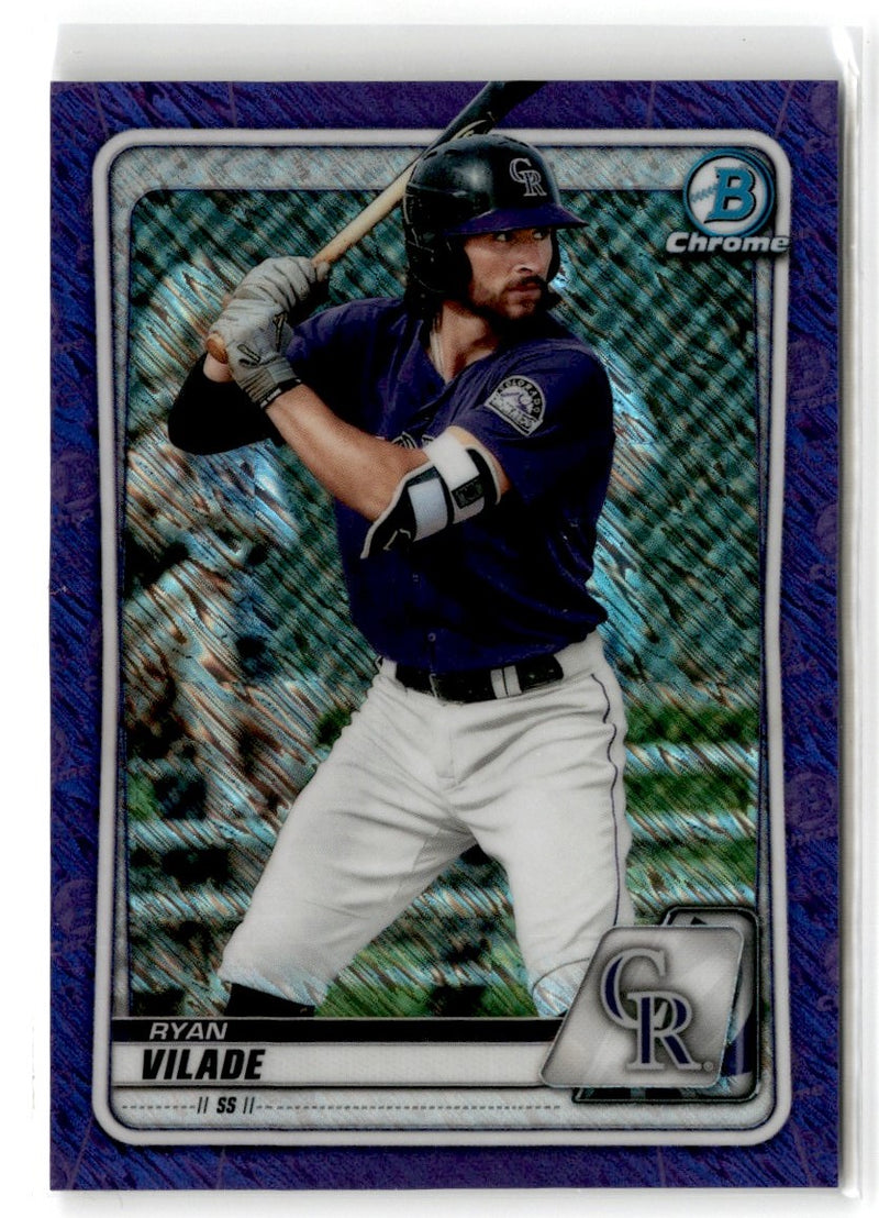 2020 Bowman Chrome Prospects Ryan Vilade