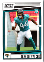 2022 Score Travon Walker #340 Rookie