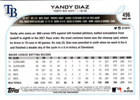 2022 Topps Yandy Diaz #496