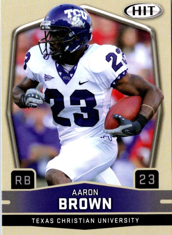 2009 SAGE HIT Aaron Brown #62