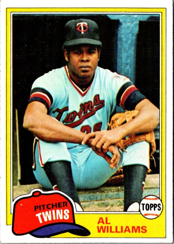 1981 Topps Al Williams #569 Rookie